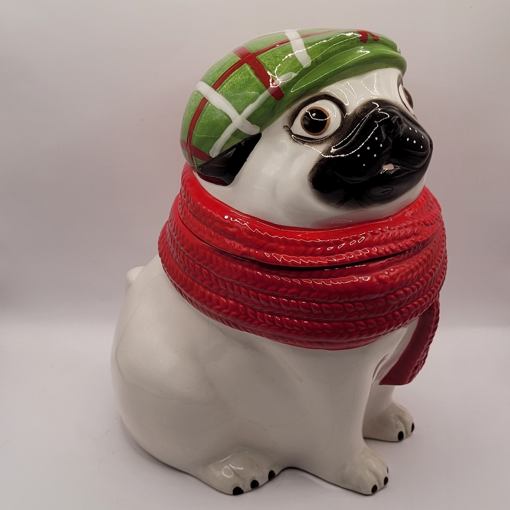 World Market Pug Cookie Jar
